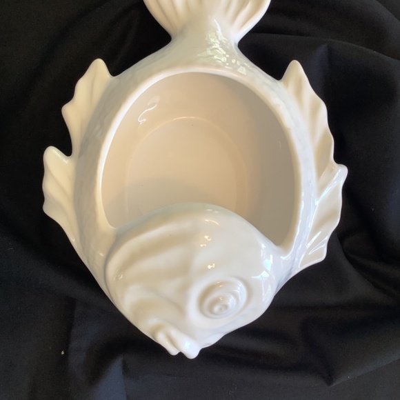 Fish Soup Tureen W/ Ladle Portugal - Picture 4 of 11